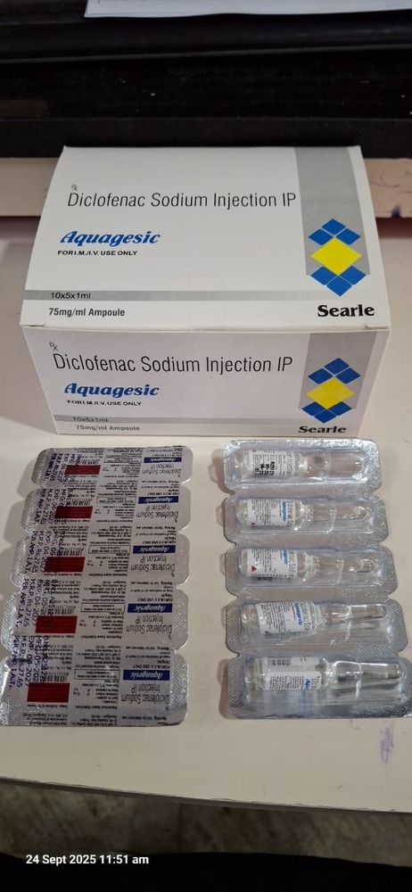 DICLOFENAC SODIUM INJECTION 1 ML