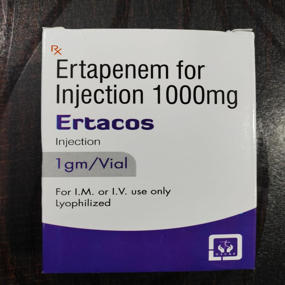 एर्टापेनम इंजेक्शन 1000mg