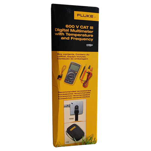600 V Cat III Digital Multimeter With Temperature And Frequency
