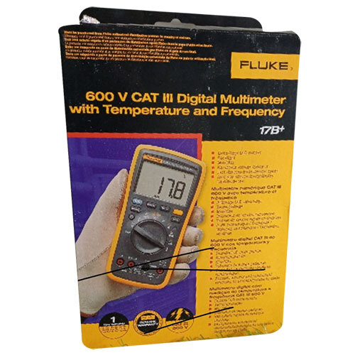 600 V Cat Iii Digital Multimeter With Temperature And Frequency - Accuracy: 100 %