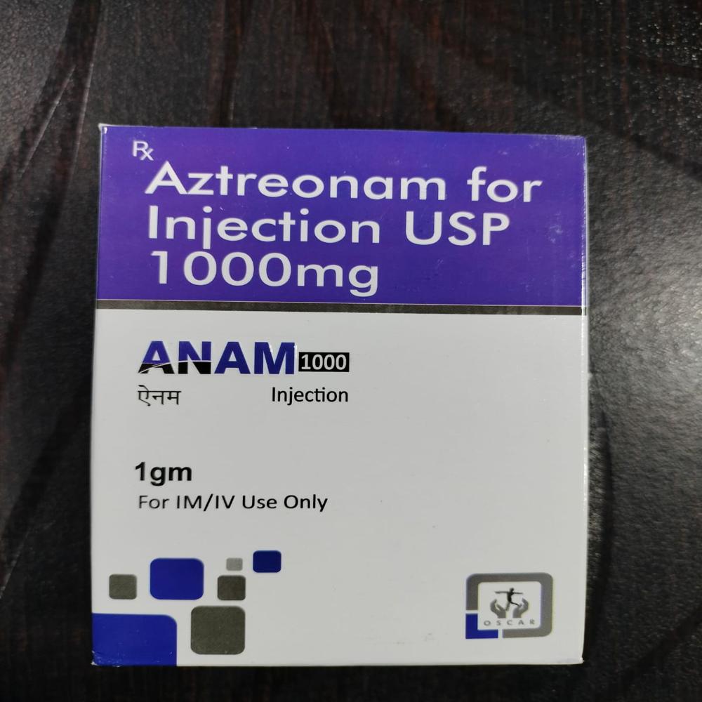 Aztreonam Injection 1000mg - Drug Type: Fine Chemical