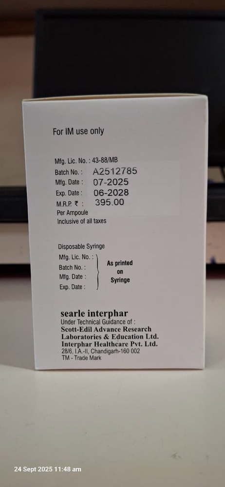 50 Mg Nandronolone Decanoate Inj - Drug Type: Injection