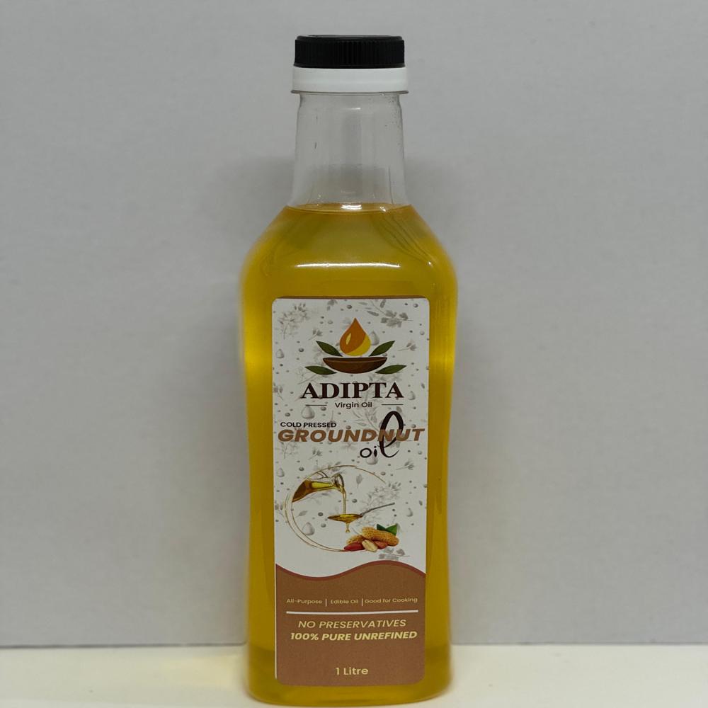 COLD PRESSED GROUNDNUT OIL