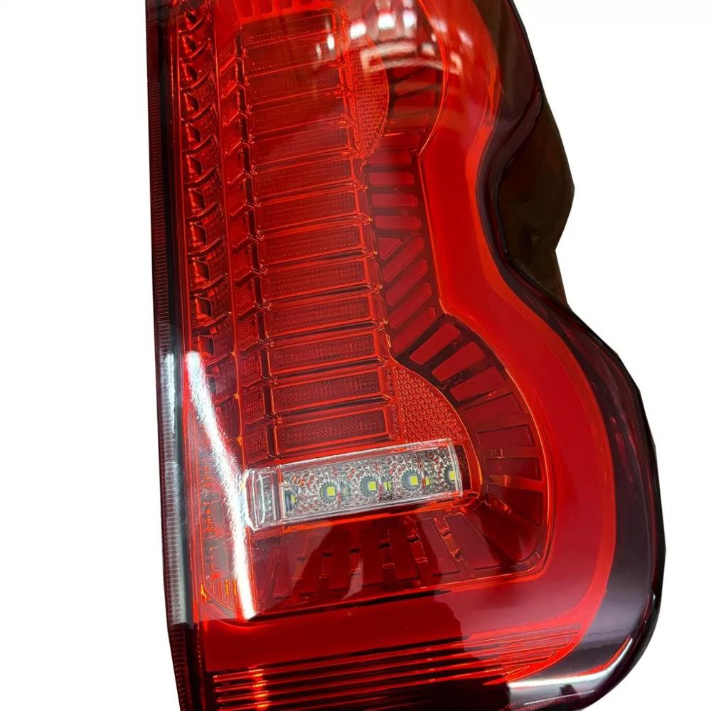 K D Taillight With Piller Light For Mahindra Scorpio Red Led Complete Set - Body Material: Platic