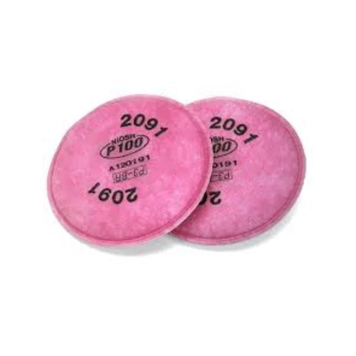 2091 P100 Particulate Filter - Air Flow Rate: 1000 M^3/Hr
