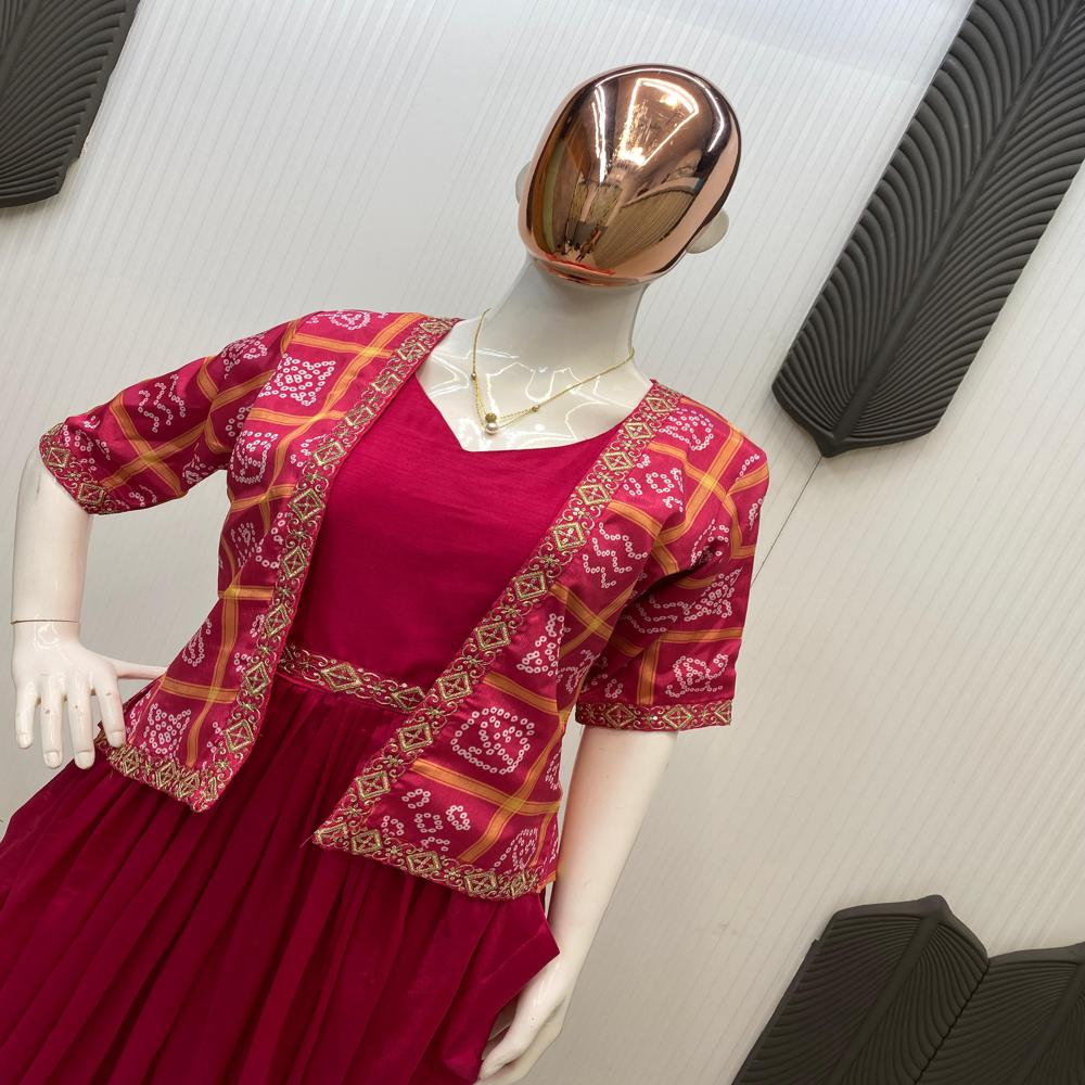 Designer One Piece With Shrug 