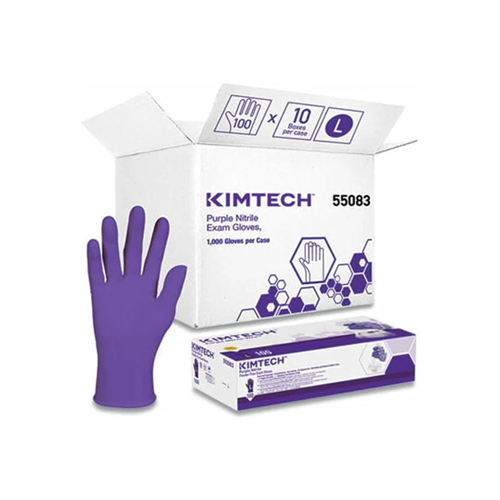 Kimberly 55083 Clark Kc500 Hand Gloves - Color: Purple