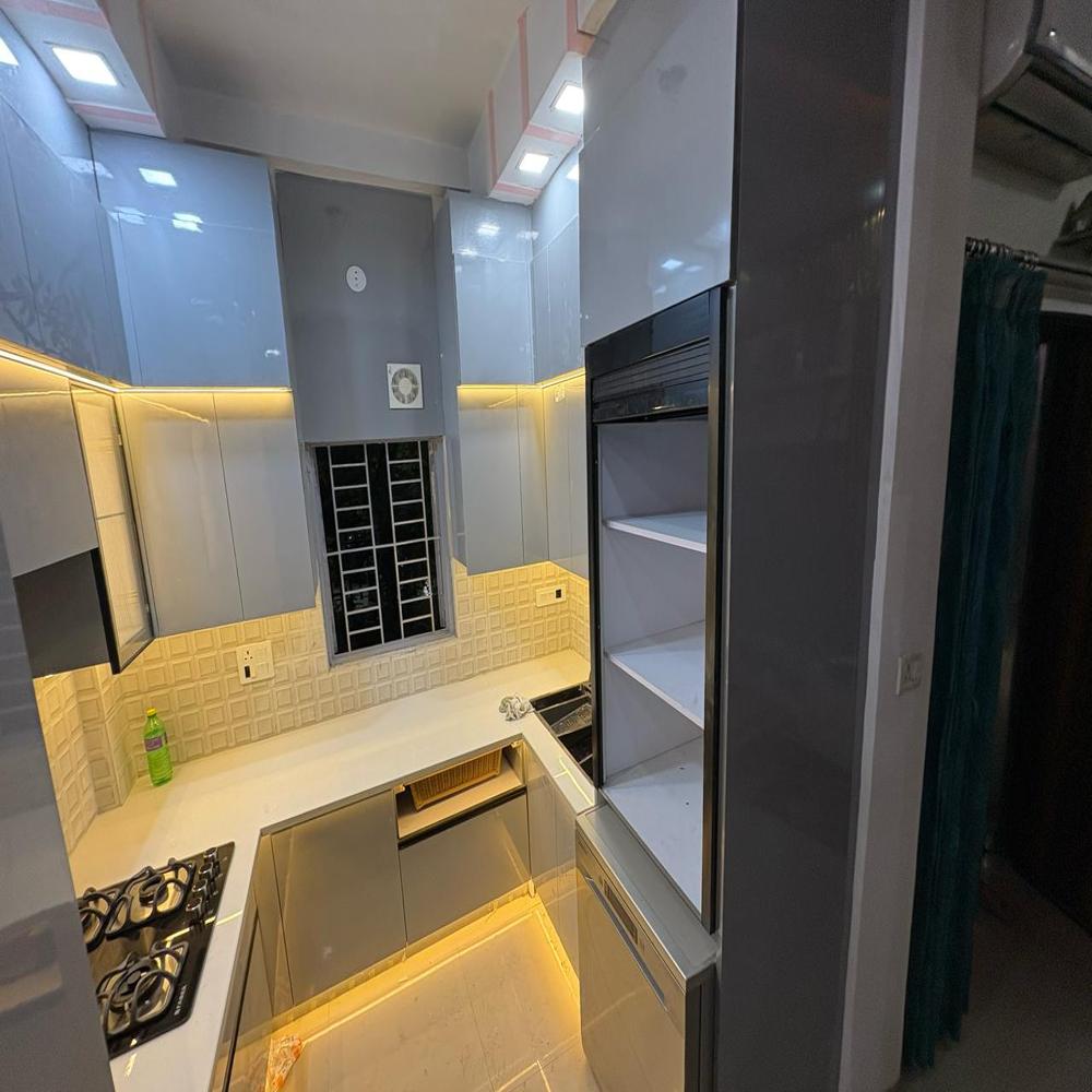 Acrylic Modular Kitchen Interior Designing Service