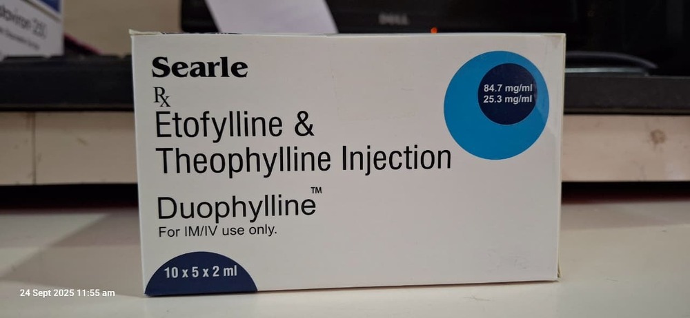 Etofylline + Theophylline Inj 2 Ml - Drug Type: Injection