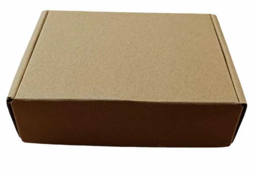 5X5X2 Inches 3 Ply Plain Corrugated Box With Die Cutting