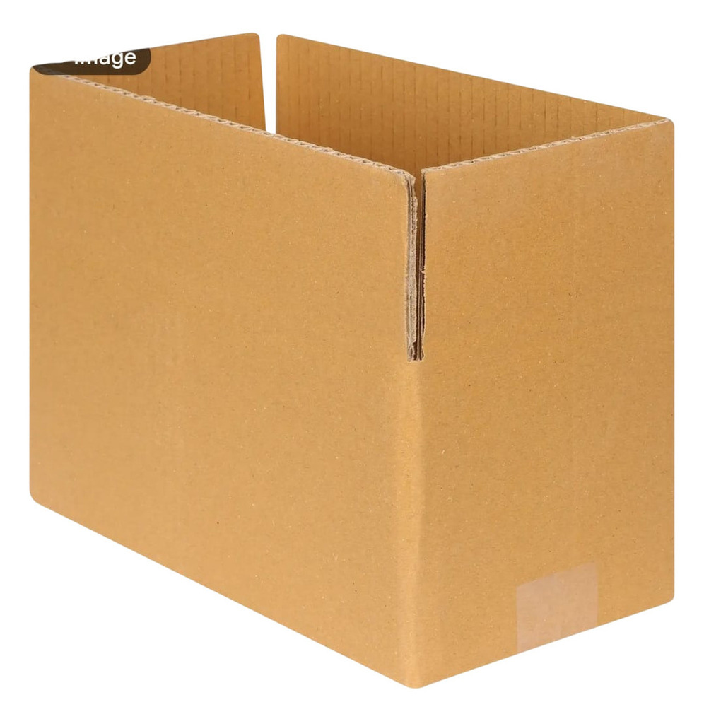 8X4X4 Inches 5 Ply Plain Corrugated Box With Die Cutting