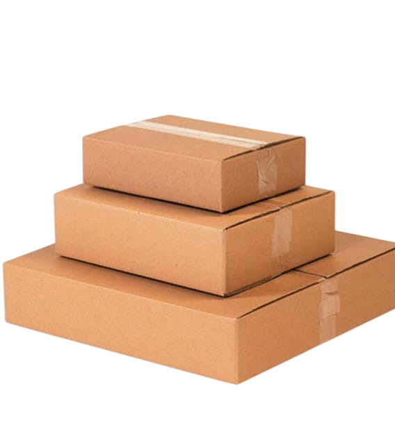 13X13X3 Inch 3 Ply Corrugated Brown Plain Box