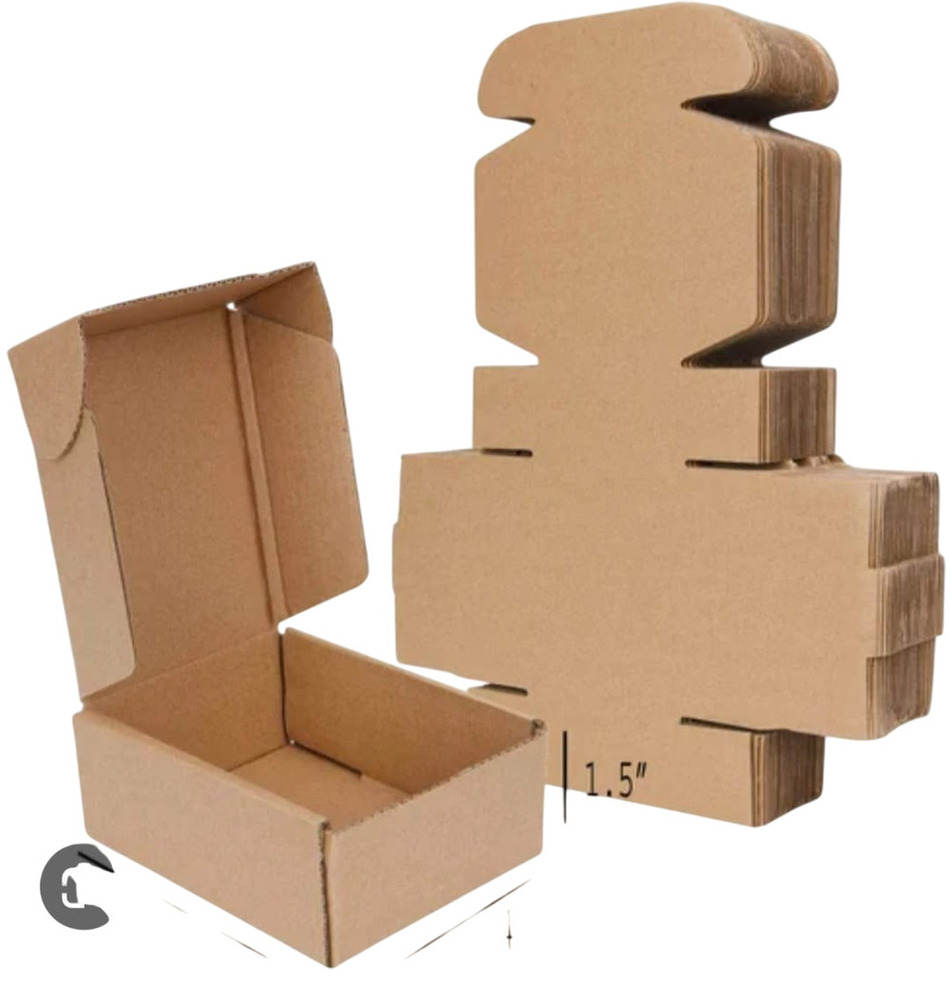Brown Corrugated Box