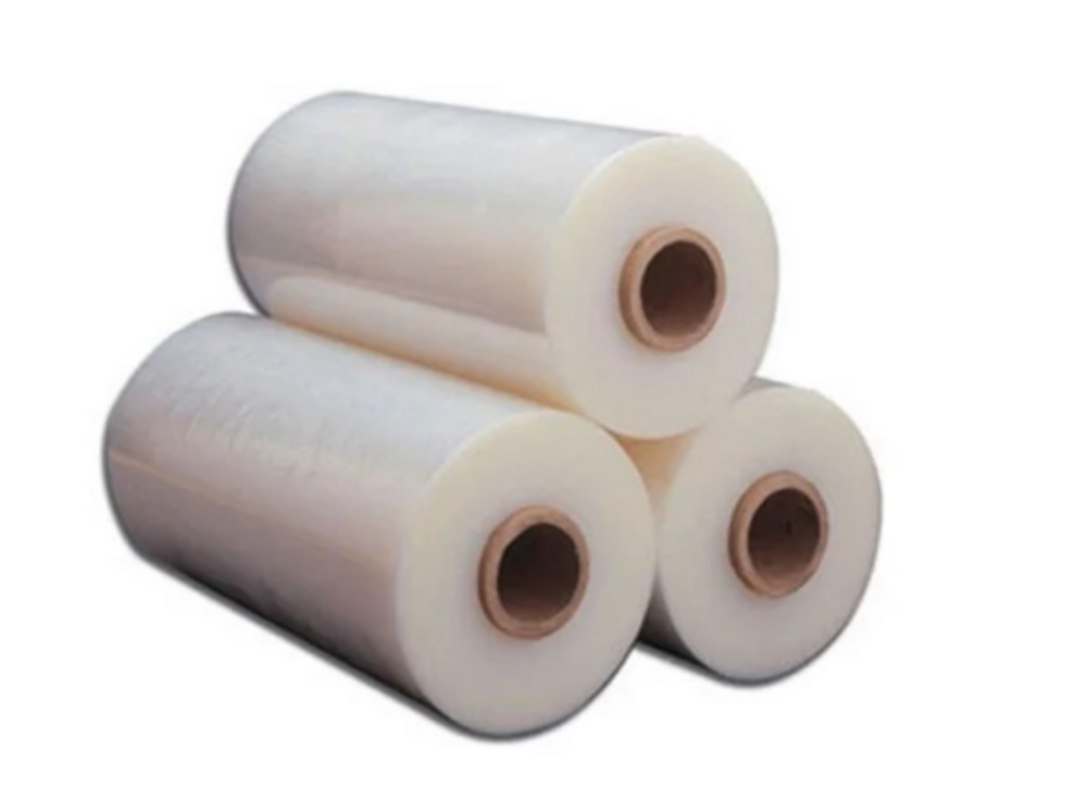 Stretch Film Roll - Plastic, 150 Meter Length, Transparent Color | Heavy Duty, Eco Friendly, High Elasticity, Soft Finish, Water Resistant