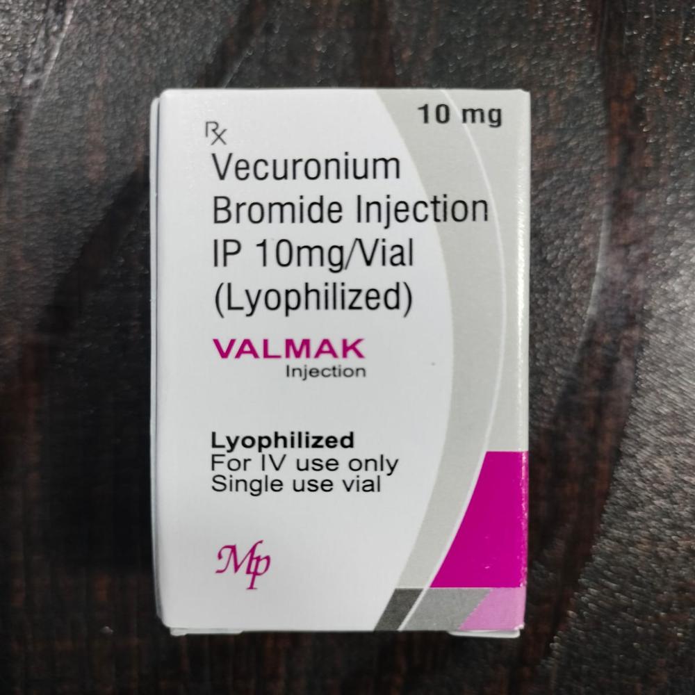 वेक्यूरोनियम ब्रोमाइड इंजेक्शन 10mg