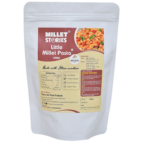 Thanu Shri Little Millet Pasta - Pack Size: 280 Gms