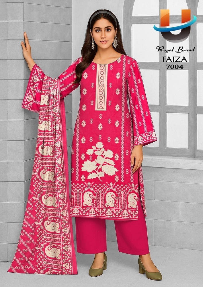 Royal Faiza Vol-7  Dress Material