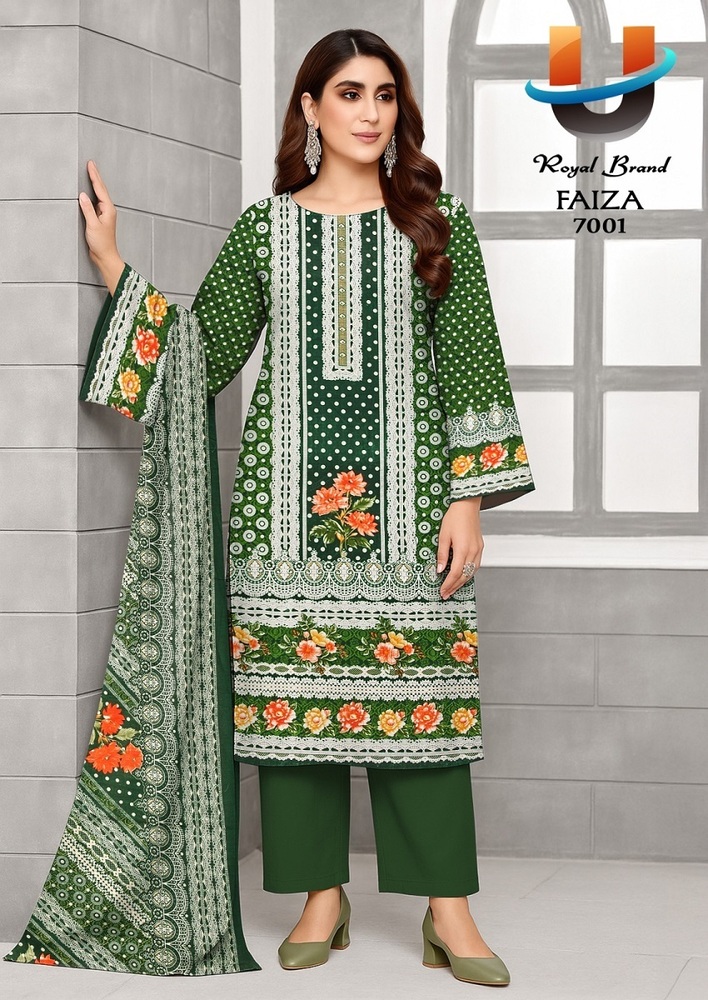 Royal Faiza Vol-7  Dress Material