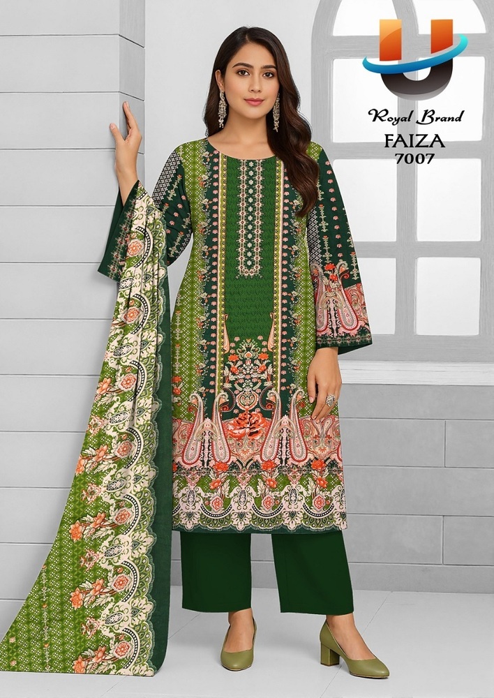 Royal Faiza Vol-7  Dress Material
