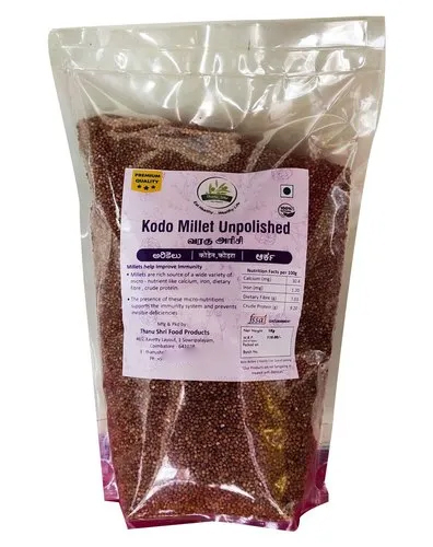 Thanu Shri Unpolished Kodo Millet - Color: Multiple