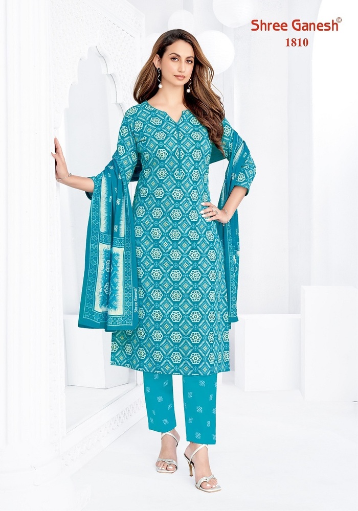 Shree Ganesh Vaani Vol-8  Dress Material