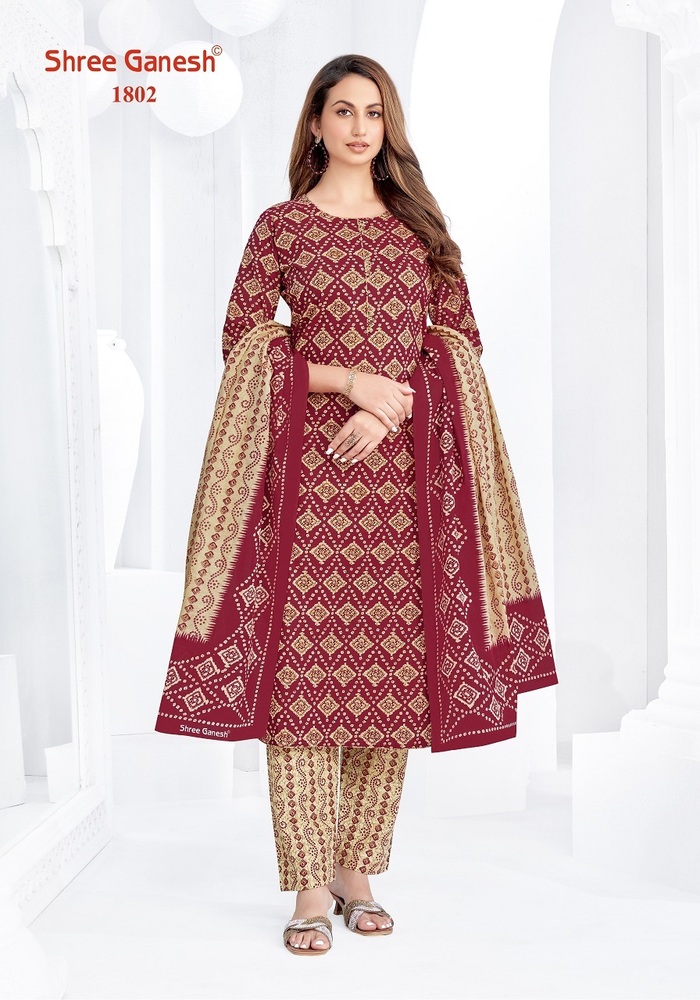 Shree Ganesh Vaani Vol-8  Dress Material
