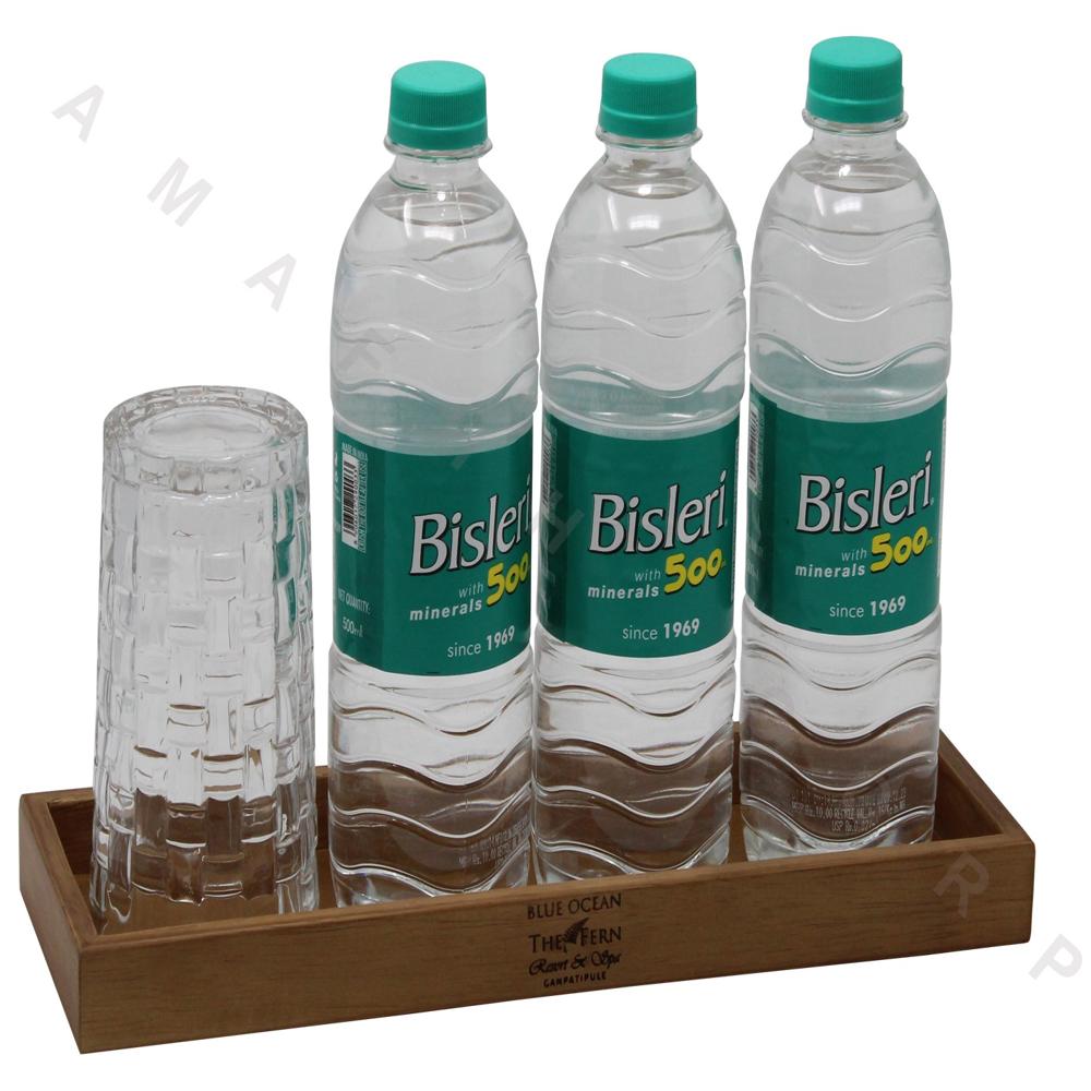 Wooden Serving Tray - Color: Brown