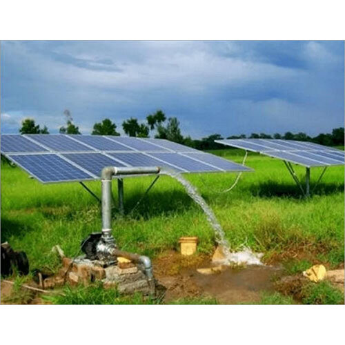 5 Hp Solar Agricultural Water Pumping System - Efficiency: High