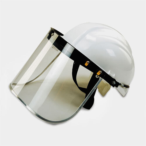 Fc 58 Face Shield With A3 Carrier - Color: White