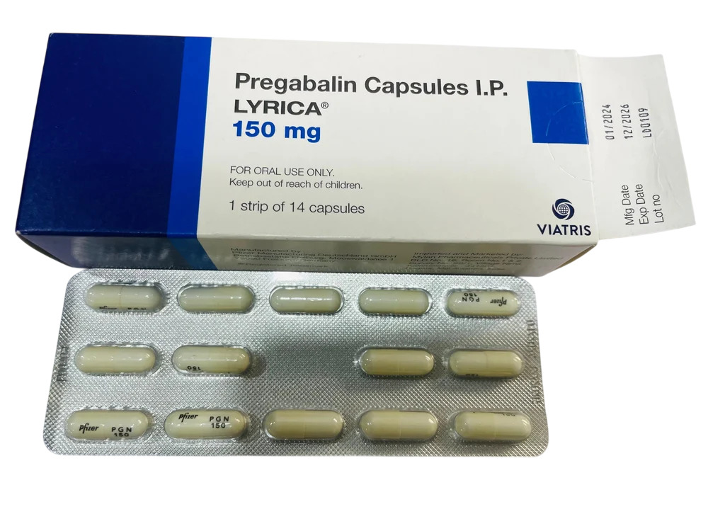 150 Mg Lyrica Pregabalin Capsules Ip - Physical Form: Tablets