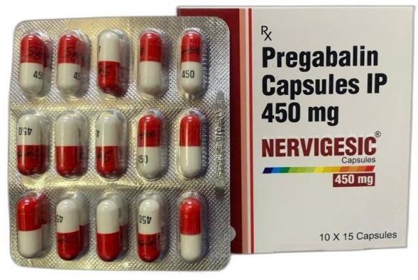 Pregabalin Capsule I.P 450 Mg - Dosage Form: Tablets