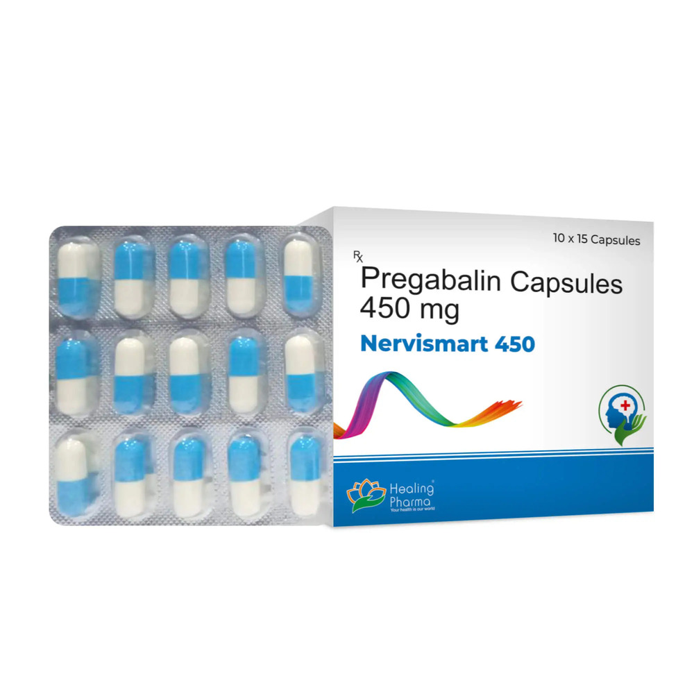 450Mg Pregabalin Capsule - Storage Instructions: Store In Cool And Dry Place
