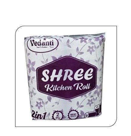 2 In 1 Kitchen Roll - Color: White