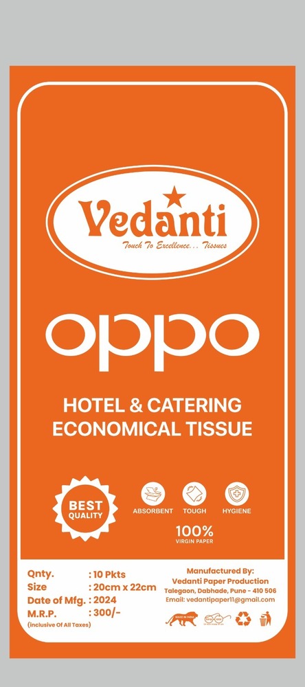 Oppo Tissue - Color: White