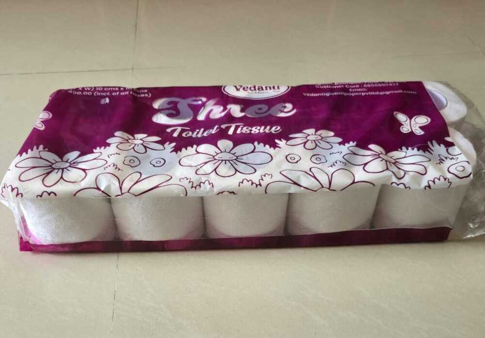 10 In 1 Toilet Roll - Color: White