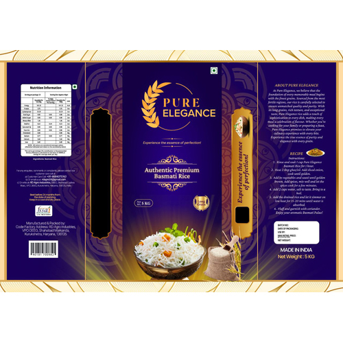 5kg Long Grain Authentic Premium Basmati Rice