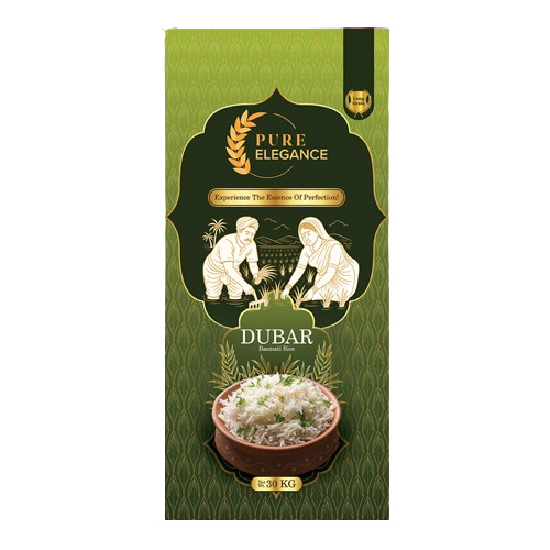 30Kg Dubar Basmati Rice - Color: White
