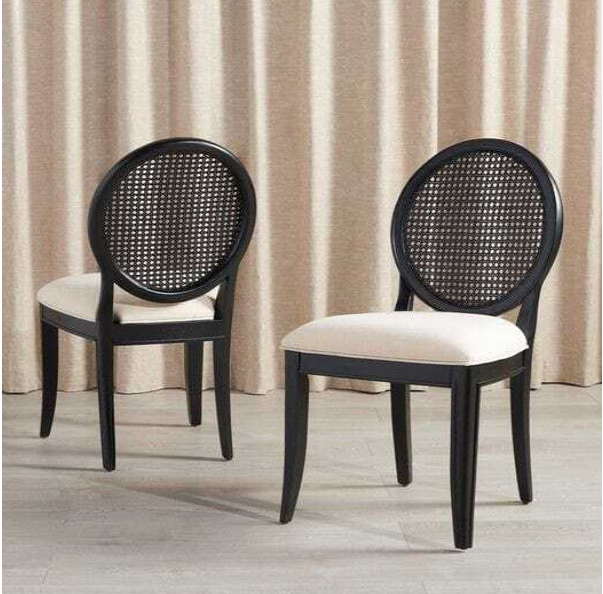 hotel & restaurant Cane Dining Chair, With Cushion