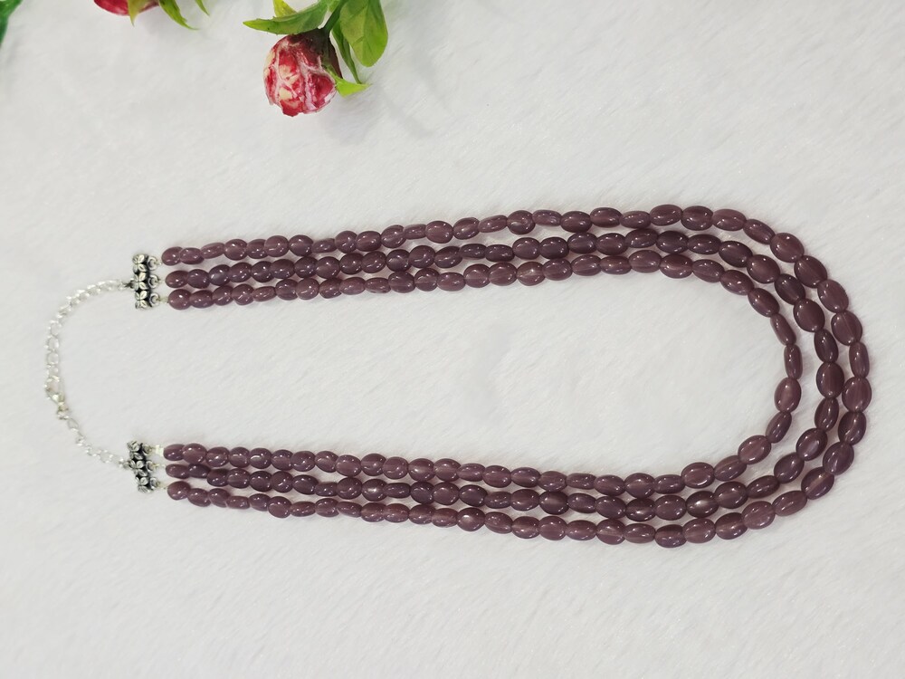 Beaded Necklace - Color: Multicolor