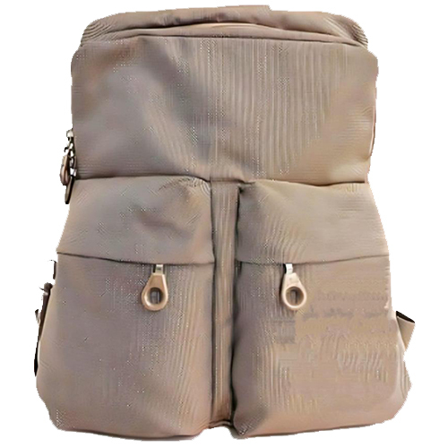 B-002 Grey Unisex Backpack - Design: Premium