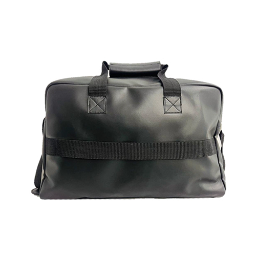 B-286 Black PU Travelling Hand Duffle Bag