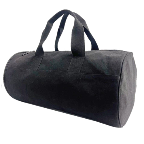 B-266 Black Travelling Canvas Duffle Bag