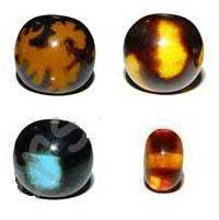 लकड़ी के रंगीन मोती