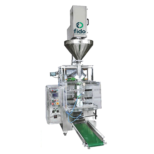 Collar Type Fully Pneumatic Servo Auger Filler Machine - Filling Material: Liquid