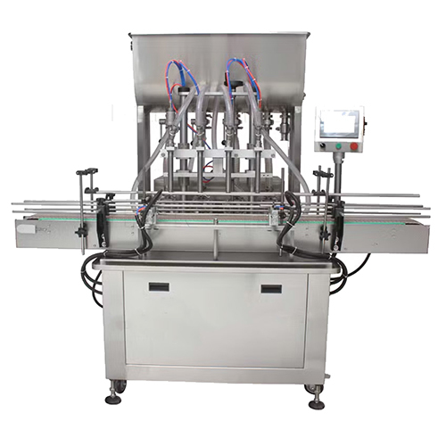 4 Head Linear Liquid Filling Machine - Application: Beverage