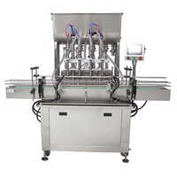 4 Head Linear Liquid Filling Machine