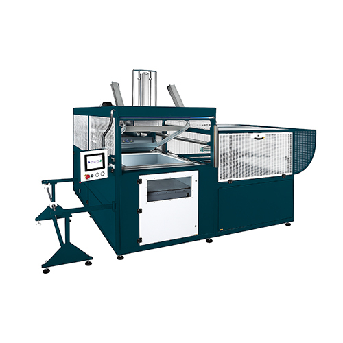Automatic Vacuum Forming Machine - Color: Blue