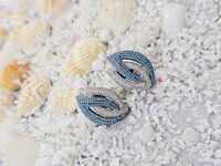 Silver Earrings With AD