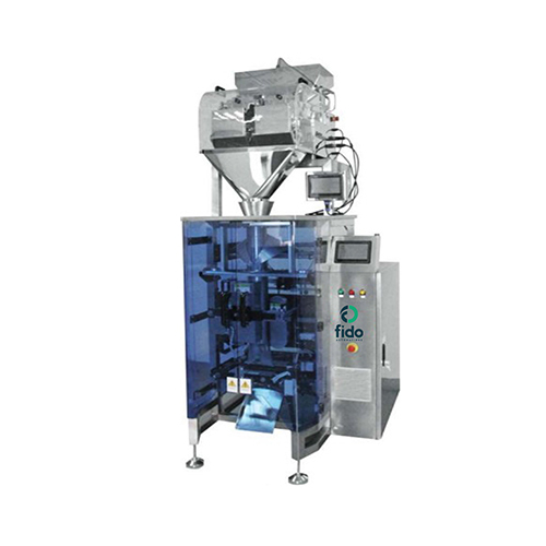 Collar Type Two Head Weigher Machine - Color: Silver