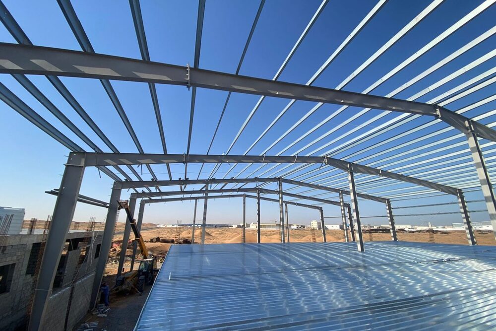 Industrial Pre Engineered Steel Building Structure